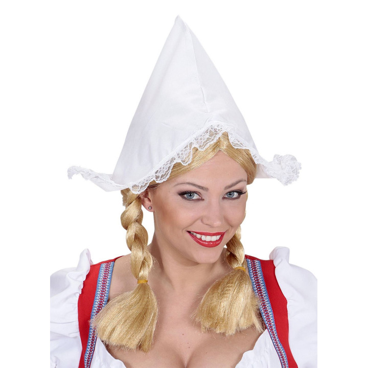 Costume Traditonneles: Capuche hollandaise, blanc