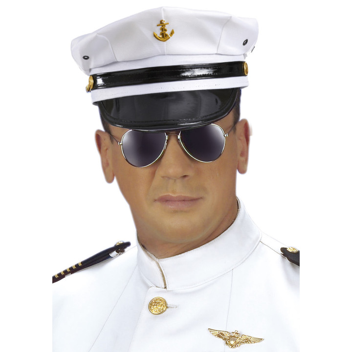 Captain's hat, white