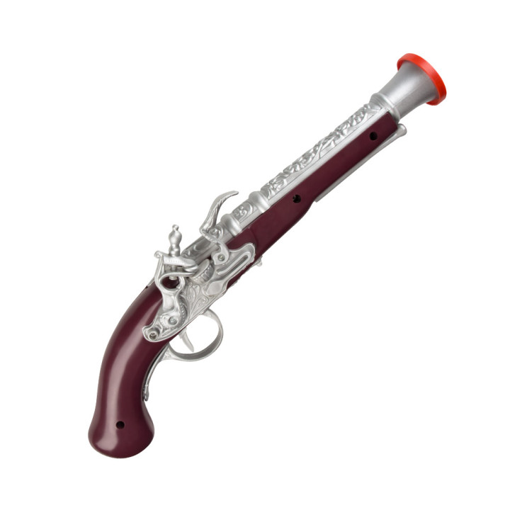 Piraten Pistole, 35 cm, braun