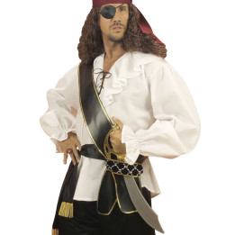 Pirate Belt with Sword Holder, black
