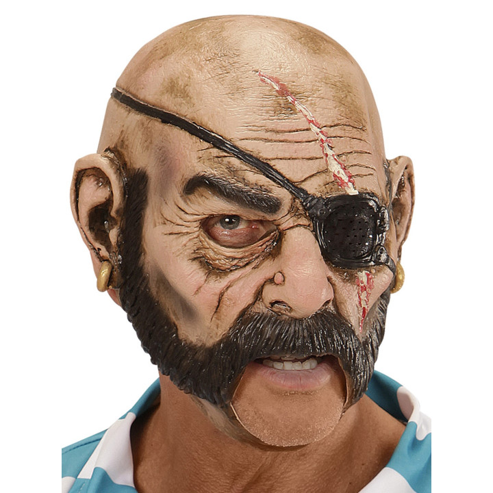 Maske Pirat, latex
