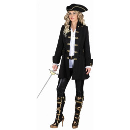 Pirate jacket, black