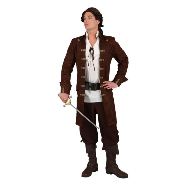Pirates (Steampunk) Veste, marron