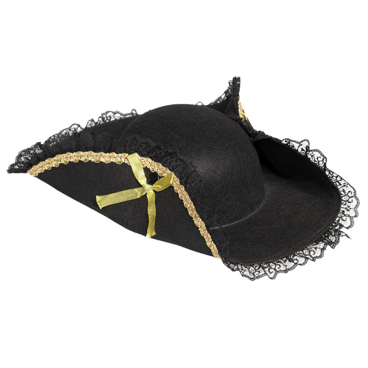 Hat Pirate Fanny, black