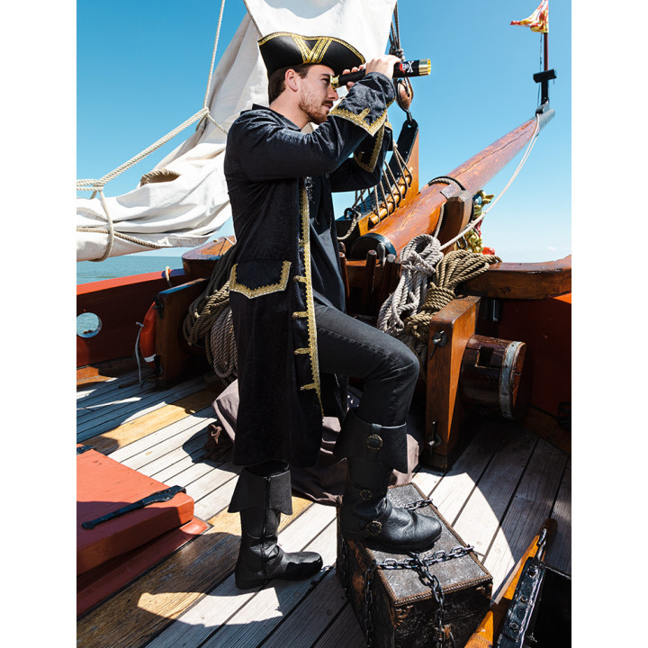 Tricorn Pirates Hat, KW 58, black