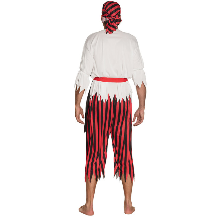 Pirates Déguisement Hommes: Pirate Outfit, multicolore