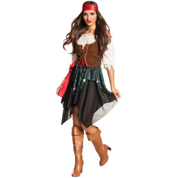 Déguisement Pirate: Pirate Déguisement, multicolore