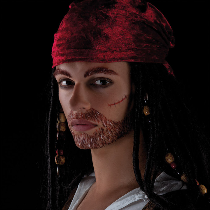 Face paint palette Pirate, multicolored