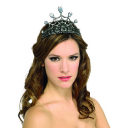 Gothic princess tiara, grey