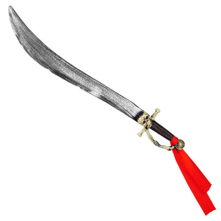 Piratenschwert, 82 cm, grau