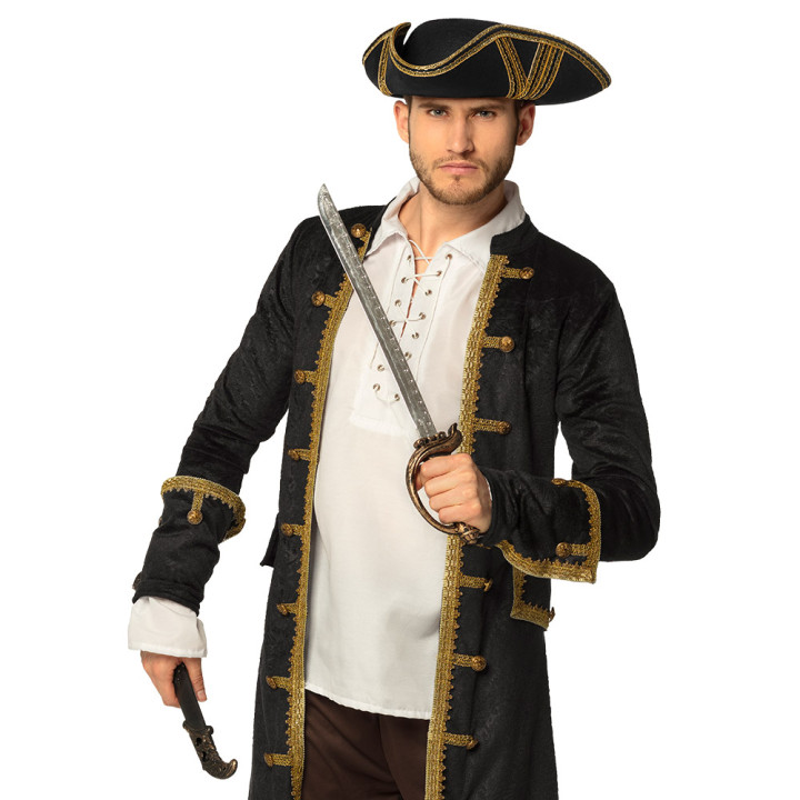 Épée de pirate avec fourreau, 52 cm
