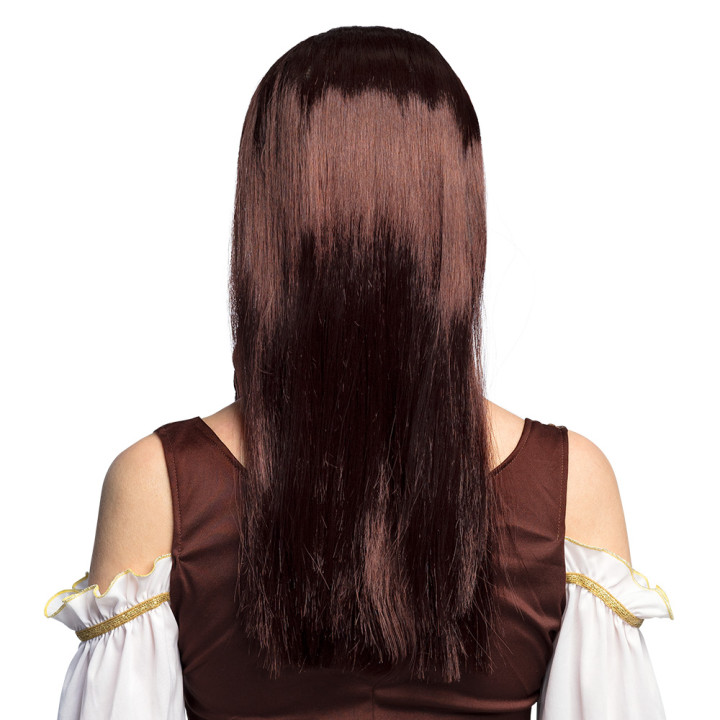 Wig Pirate Trinity with Bandana, brown