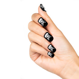 24 ongles de pirate, noir