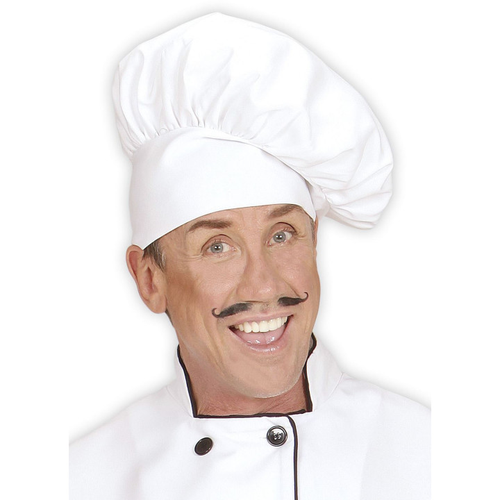 Chapeau de chef, blanc