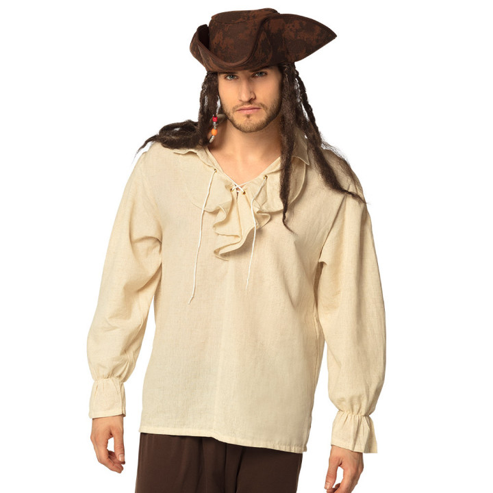 Pirate shirt, cream
