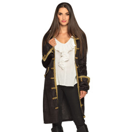 Pirate jacket woman, black