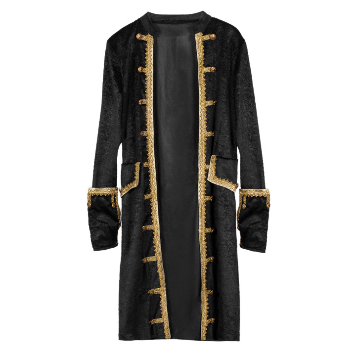 Piratenjacke Lady, schwarz