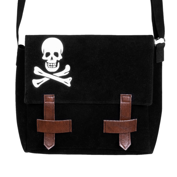 Shoulder bag Pirate, 25 x 26 cm