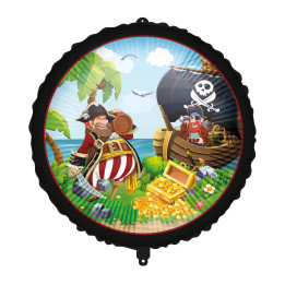 Piraten Folienballon, 46cm