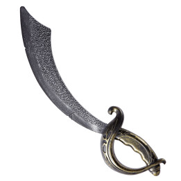 Epée de pirate, 48cm, gris