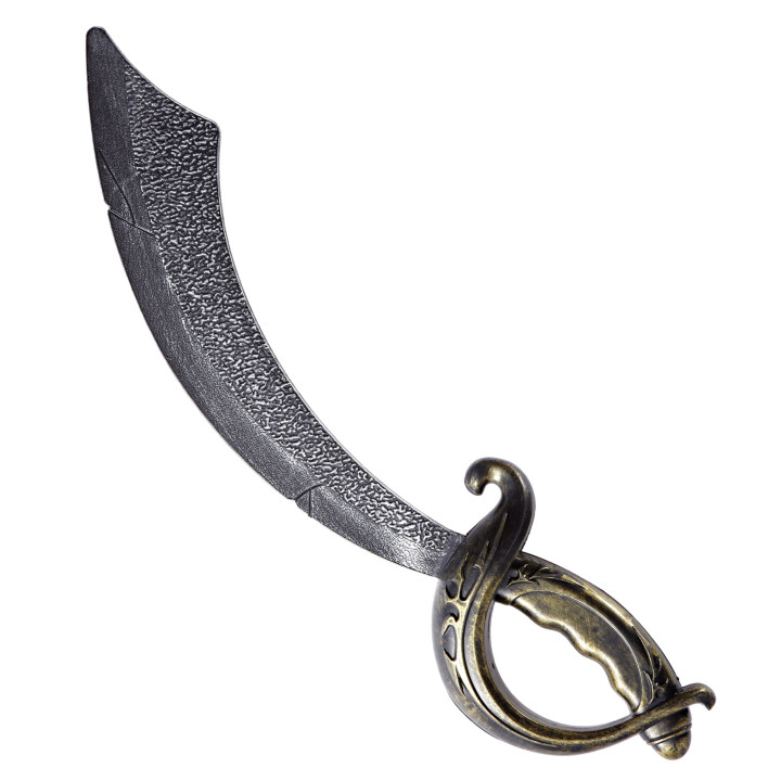 Piratenschwert, 48cm, grau