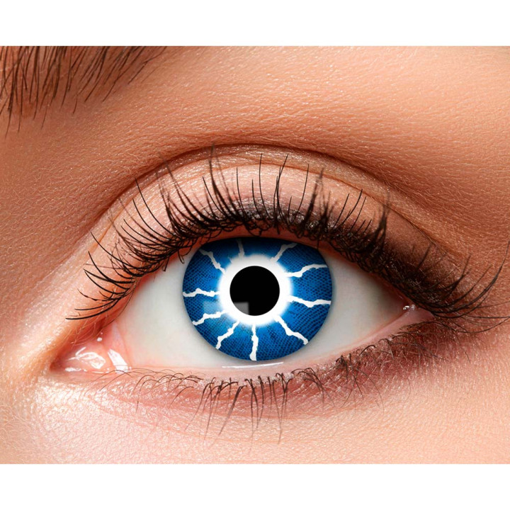 Contact lenses Lightning: Week lenses, blue