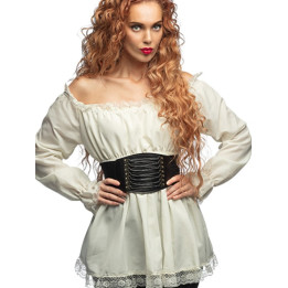 Korsett Rachel, (M/L stretch), schwarz