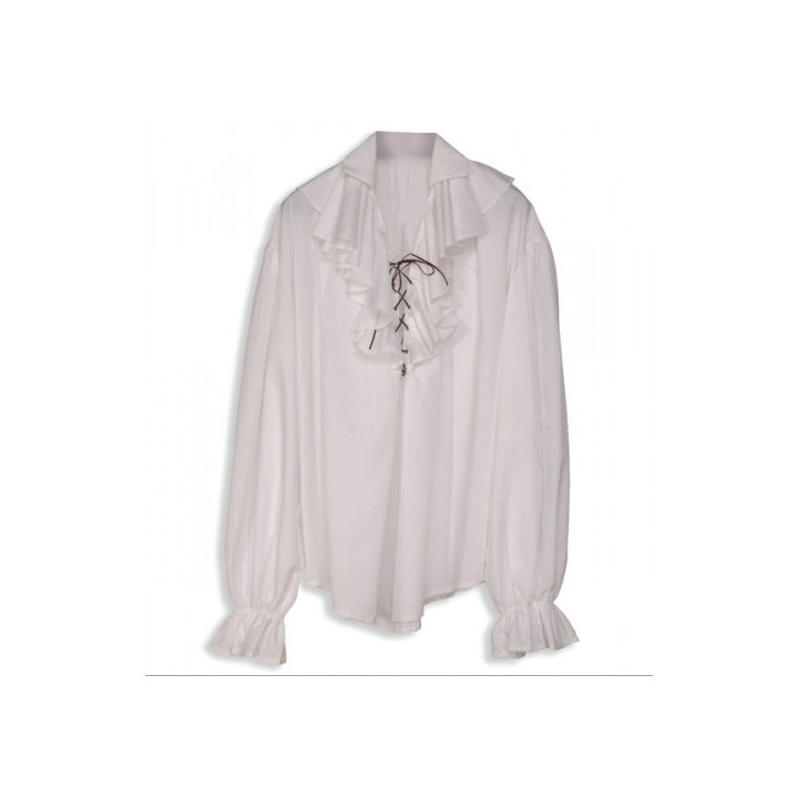 Shirt pirate, white