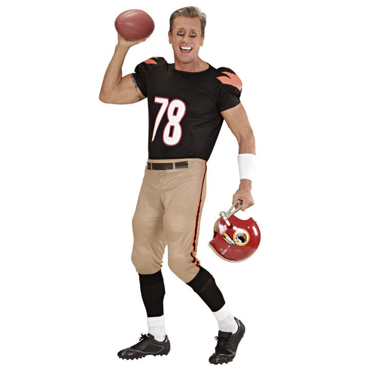 American Football Kostüm: Shirt und Hose