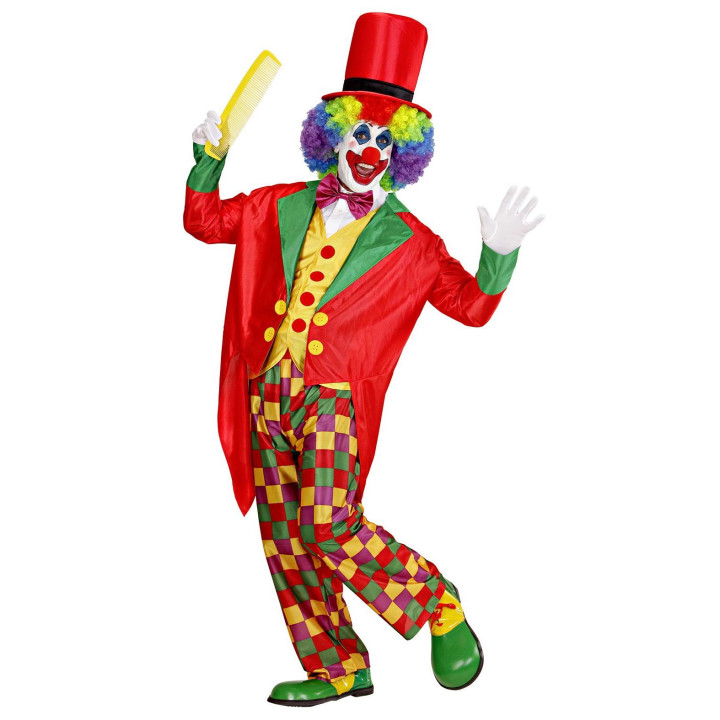 Clown costume, colorful