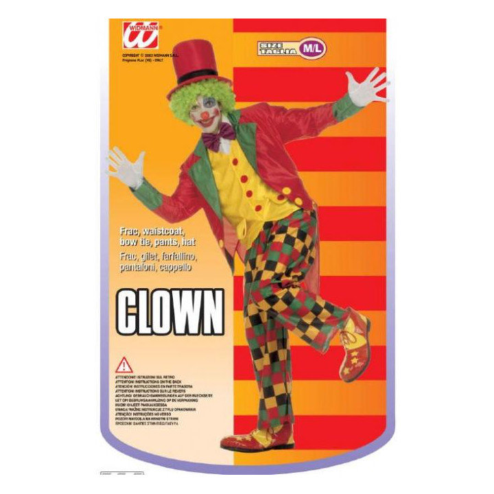 Costume de clown, color