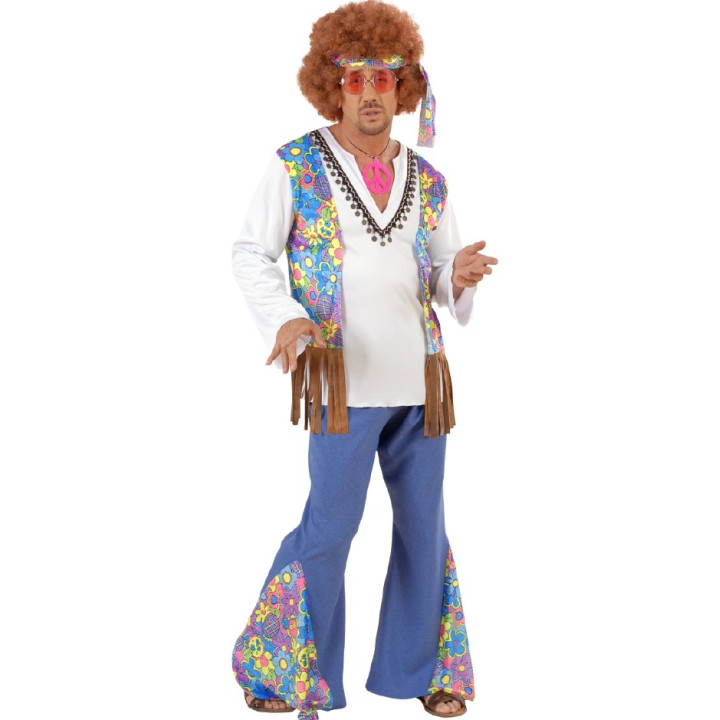 Hippie Kostüm: Flower Power Outfit