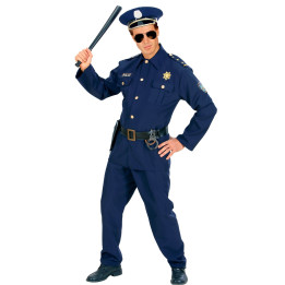 Kostüm Polizist: Police Cop Outfit, blau